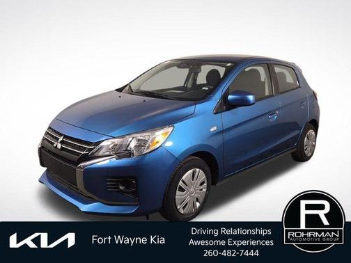 Blue 2024 Mitsubishi Mirage ES