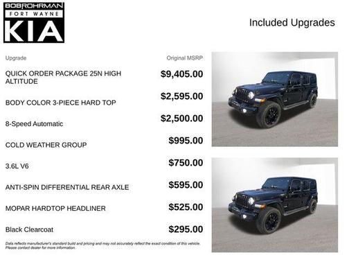 2021 Jeep Wrangler Unlimited Sahara Altitude