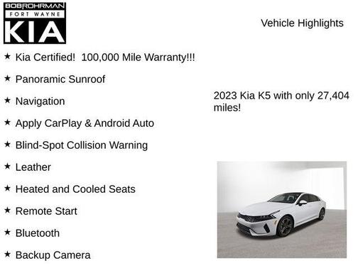 2023 Kia K5 EX