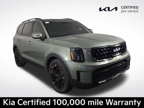 Jungle Green 2024 Kia Telluride EX X-Line