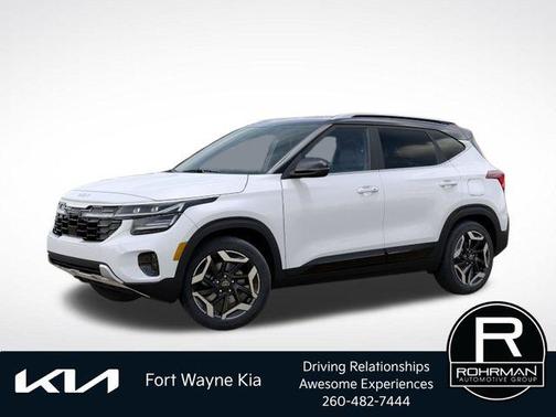 Clear White / Black Roof 2026 Kia Seltos SX