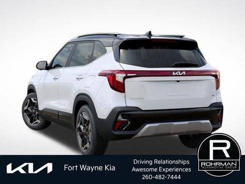 Clear White / Black Roof 2026 Kia Seltos SX