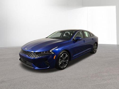 Sapphire Blue 2021 Kia K5 EX