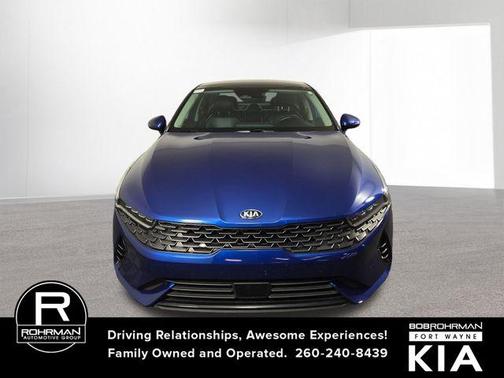 Sapphire Blue 2021 Kia K5 EX