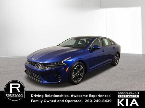 Sapphire Blue 2021 Kia K5 EX