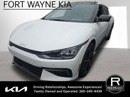 Snow White Pearl 2023 Kia EV6 GT-Line