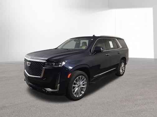 Dark Moon Blue Metallic 2022 Cadillac Escalade Premium Luxury