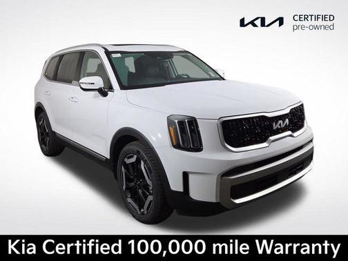 Glacial White Pearl 2024 Kia Telluride EX