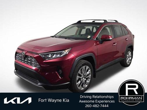 Ruby Flare Pearl 2021 Toyota RAV4 Limited