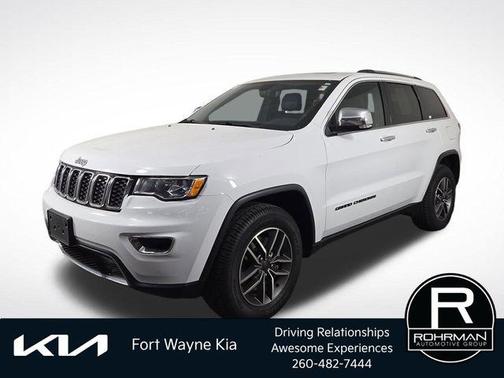 Bright White Clearcoat 2021 Jeep Grand Cherokee Limited