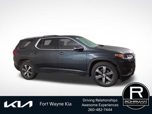 Graphite Metallic 2018 Chevrolet Traverse LT Leather