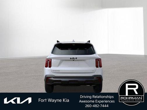 Snow White Pearl 2026 Kia Sorento Hybrid X-LINE SX PRESTIGE