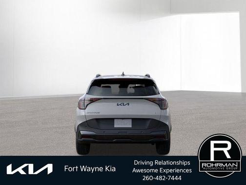 Wolf Gray 2026 Kia Sportage Hybrid X-Line