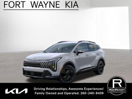 Wolf Gray 2026 Kia Sportage Hybrid X-Line