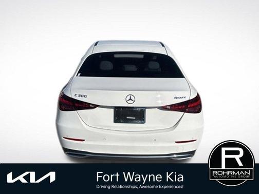 White 2022 Mercedes-Benz C-Class C 300 4MATIC