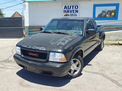 Onyx Black 2001 GMC Sonoma SLS