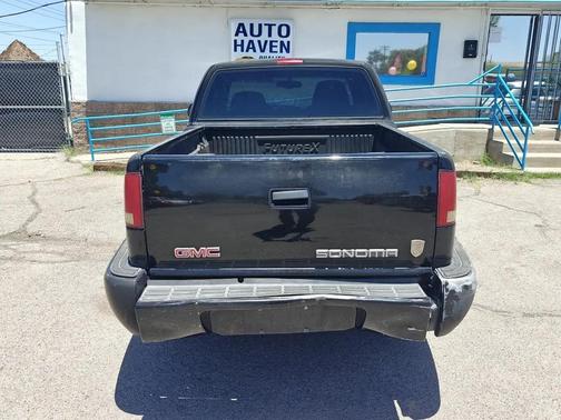 Onyx Black 2001 GMC Sonoma SLS