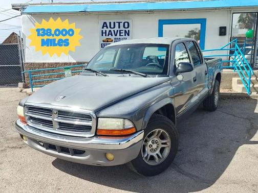 Gray 2003 Dodge Dakota SLT Quad Cab