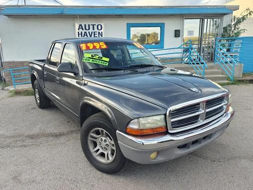 Gray 2003 Dodge Dakota SLT Quad Cab
