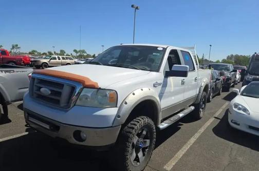 Oxford White Clearcoat 2008 Ford F-150 King Ranch SuperCrew