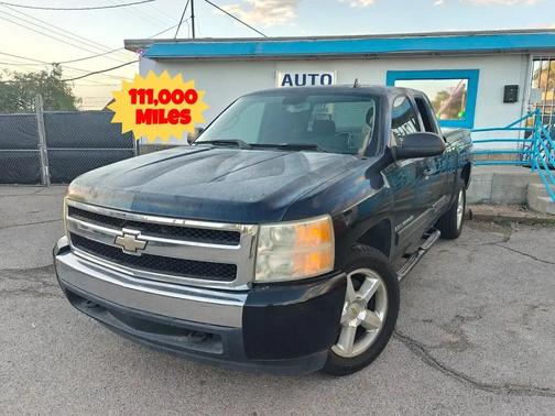 Black 2008 Chevrolet Silverado 1500 LT1 Extended Cab