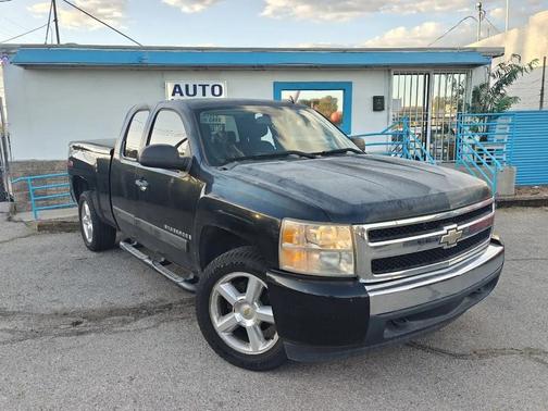 Black 2008 Chevrolet Silverado 1500 LT1 Extended Cab