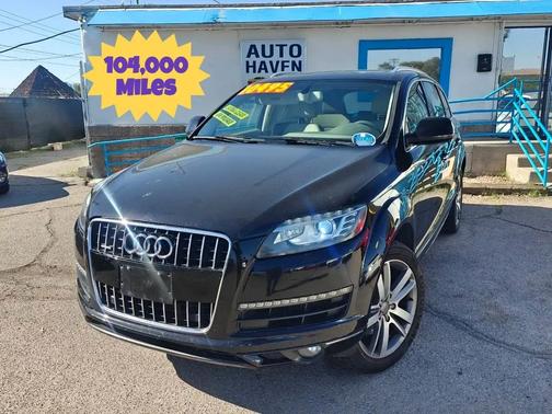 Black 2014 Audi Q7 3.0T Premium Plus