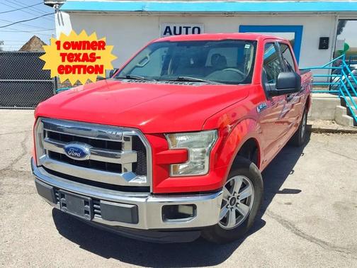 Red 2016 Ford F-150 XLT