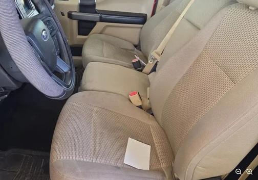 Red 2016 Ford F-150 XLT