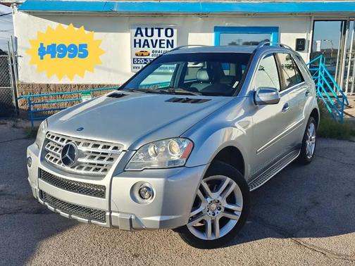 Silver 2009 Mercedes-Benz M-Class 4MATIC