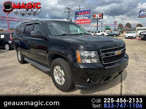 Black 2013 Chevrolet Suburban 1500 LT SUV