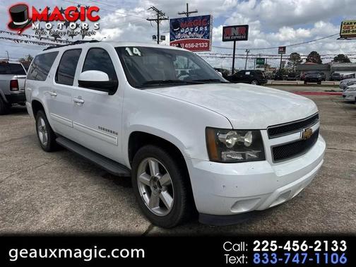 Summit White 2014 Chevrolet Suburban 1500 LT SUV