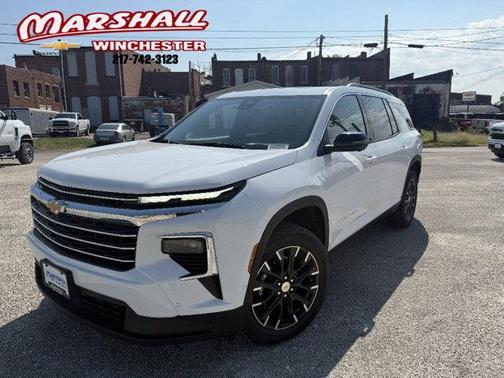 Summit White 2025 Chevrolet Traverse LT