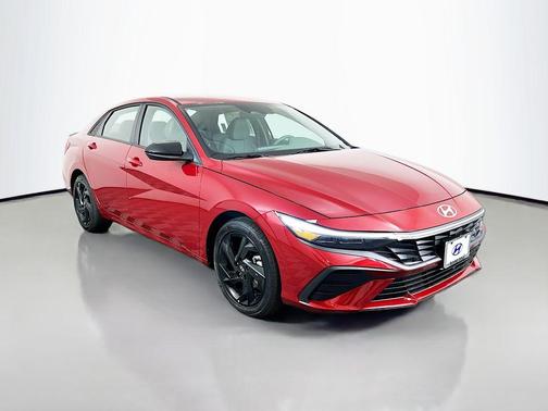Red 2026 Hyundai ELANTRA SEL Sport