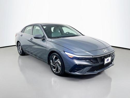 Gray 2025 Hyundai ELANTRA HEV Limited