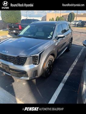 Steel Gray 2025 Kia Sorento Hybrid EX