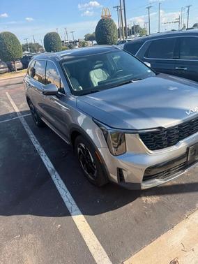 Steel Gray 2025 Kia Sorento Hybrid EX