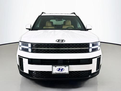 White 2026 Hyundai SANTA FE HEV Calligraphy