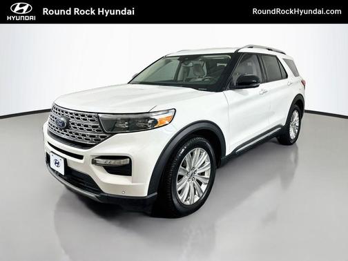 White Metallic 2020 Ford Explorer Limited