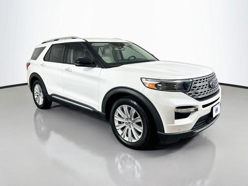 White Metallic 2020 Ford Explorer Limited