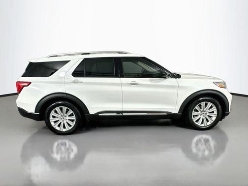 White Metallic 2020 Ford Explorer Limited