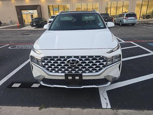 White Pearl 2023 Hyundai SANTA FE SEL