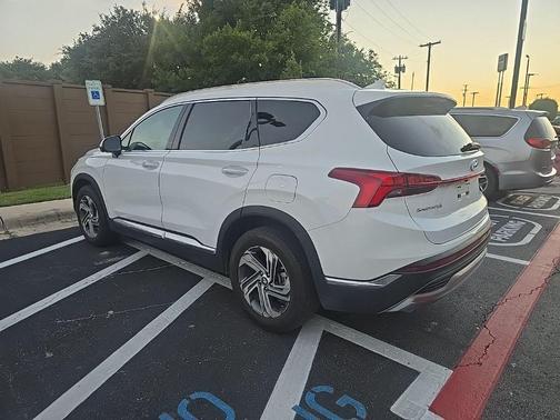 White Pearl 2023 Hyundai SANTA FE SEL