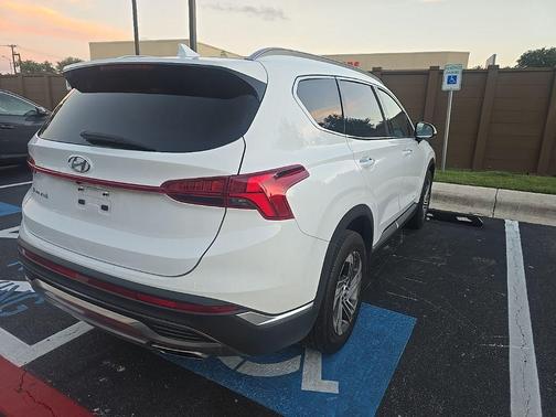 White Pearl 2023 Hyundai SANTA FE SEL
