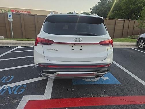 White Pearl 2023 Hyundai SANTA FE SEL