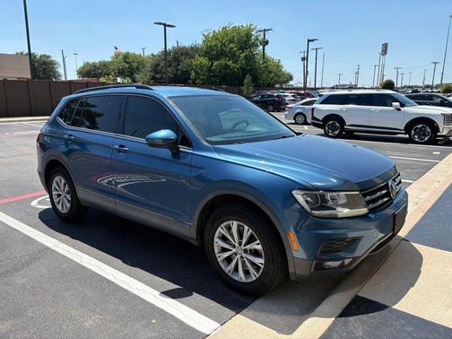 Silk Blue Metallic 2018 Volkswagen Tiguan 2.0T S