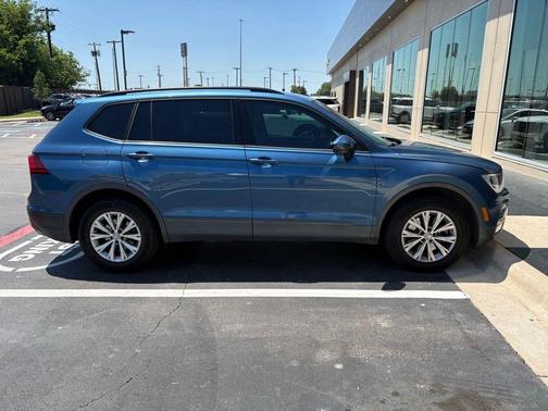 Silk Blue Metallic 2018 Volkswagen Tiguan 2.0T S