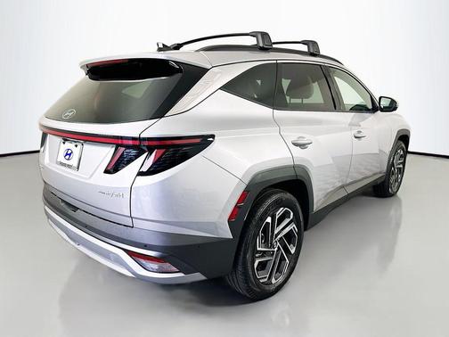 Shimmering Silver 2026 Hyundai TUCSON Hybrid Limited