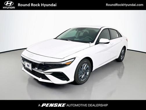 Serenity White Pearl 2026 Hyundai ELANTRA HEV Blue