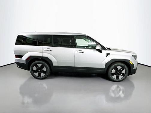 Shimmering Silver 2026 Hyundai SANTA FE HEV SE